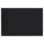 12x18 Black Gold Leatherette Wall Decor Signage
