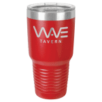 30 oz Red Polar Camel Ringneck Insulated Tumbler with Clear Lid