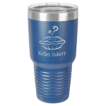 30 oz Royal Blue Polar Camel Ringneck Insulated Tumbler with Clear Lid