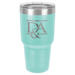 30 oz Teal Polar Camel Ringneck Insulated Tumbler with Clear Lid