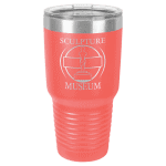 Coral 30 oz Polar Camel Ringneck Tumbler with Clear Lid