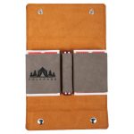 Gray leatherette Card Dice Sets