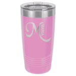 Polar Camel 20 oz Light Purple Ringneck Vacuum insulated Tumbler with clear lid