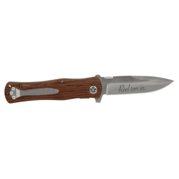 wood handle knife